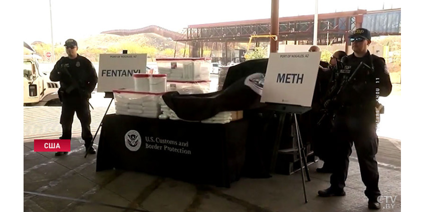 В Аризоне задержали рекордную партию наркотиков