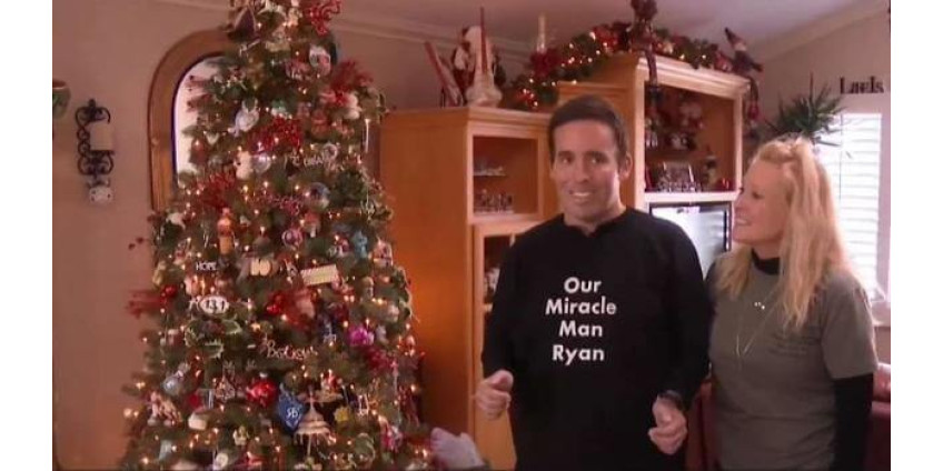 В Сан-Диего соседи не стали убирать рождественские украшения ради вышедшего из комы соседа