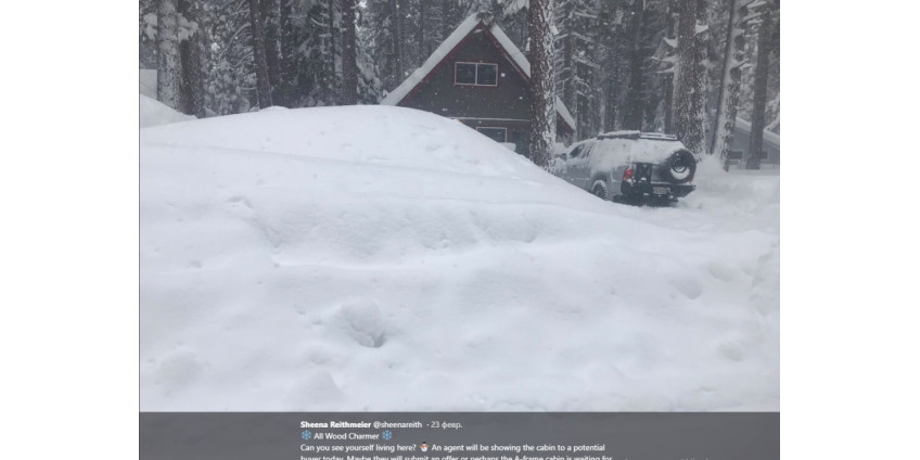 В Неваде в засыпанном снегом авто нашли живую женщину