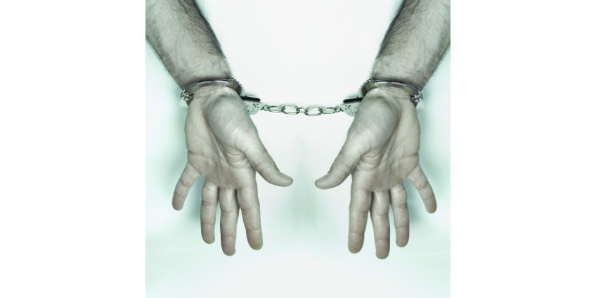 Горе-вор рухнул прямо на полицейских