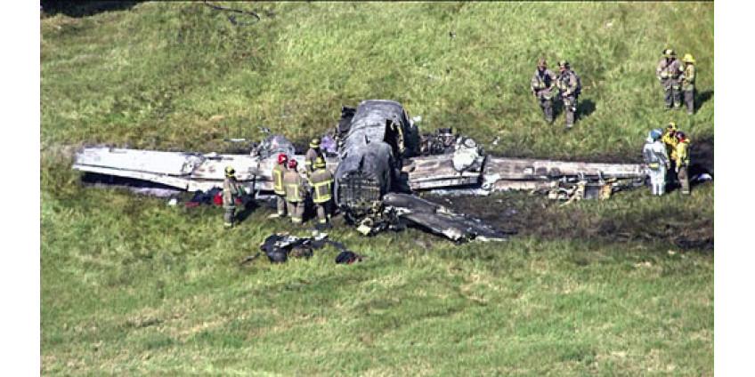 Трагедия в Лос-Анджелесе: самолет потерпел крушение