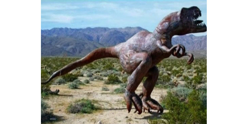 В Калифорнии появились динозавры