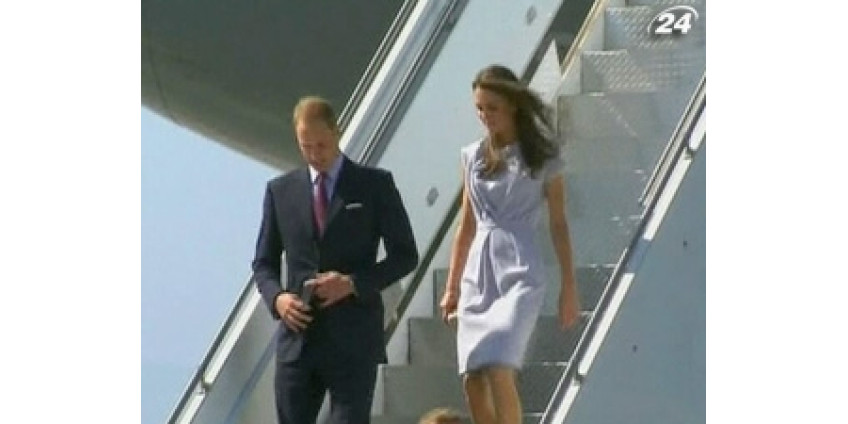 Королевская чета посетила Калифорнию