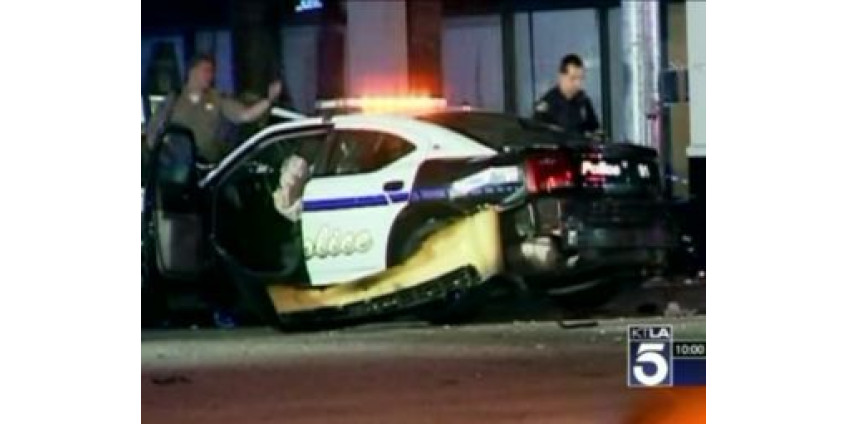 Полицейские стали причиной ДТП