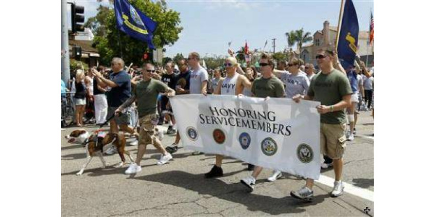 В гей-параде приняли участие 250 военнослужащих
