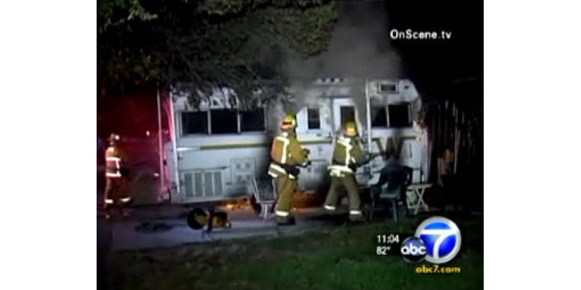 В Калифорнии пойман серийный поджигатель