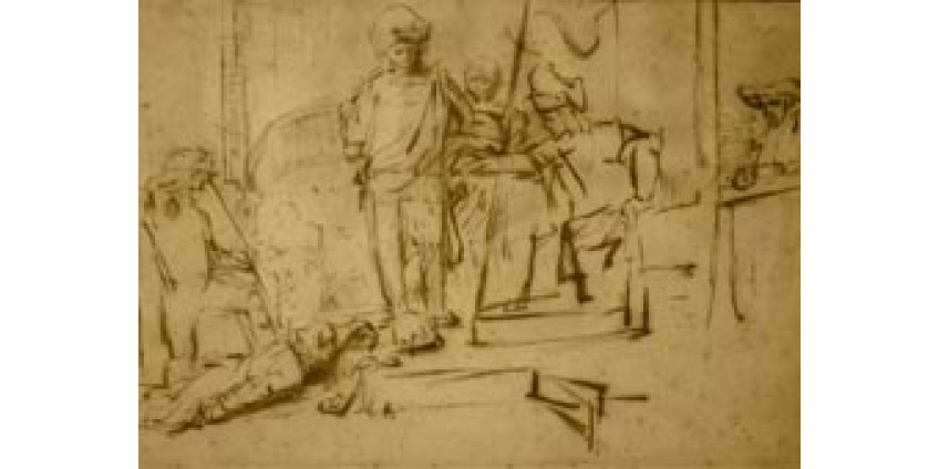 В Лос-Анджелесе «увели» набросок Рембрандта