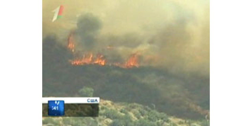 В Калифорнии вспыхнули два лесных пожара
