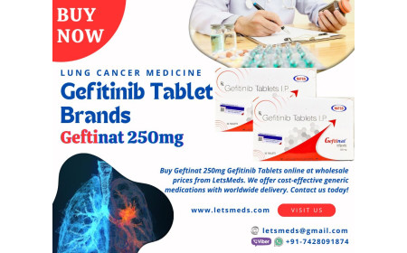 Where to buy Gefitinib Geftinat 250mg Tablet Brands online