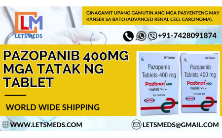 Buy Indian Pazonat 400mg tablets at lowest price Thailand