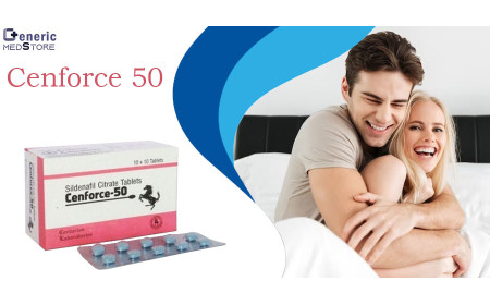 Order Cenforce 50 Mg with Sildenafil Citrate at 20% Discount