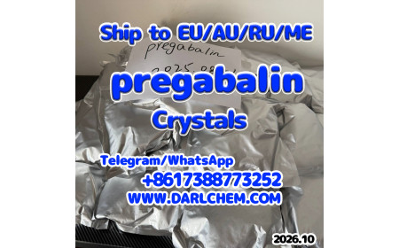 99% Purity pregabalin crystals powder 148553-50-8