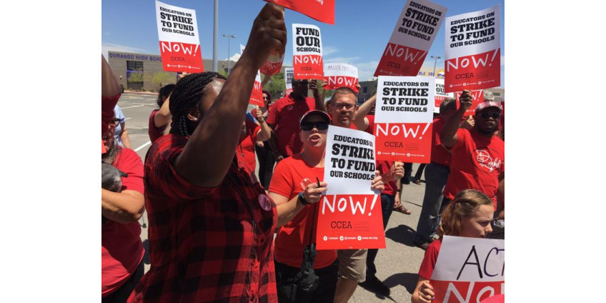 Союз учителей Лас-Вегаса все еще планирует забастовку, несмотря на подписание законопроекта о финансировании