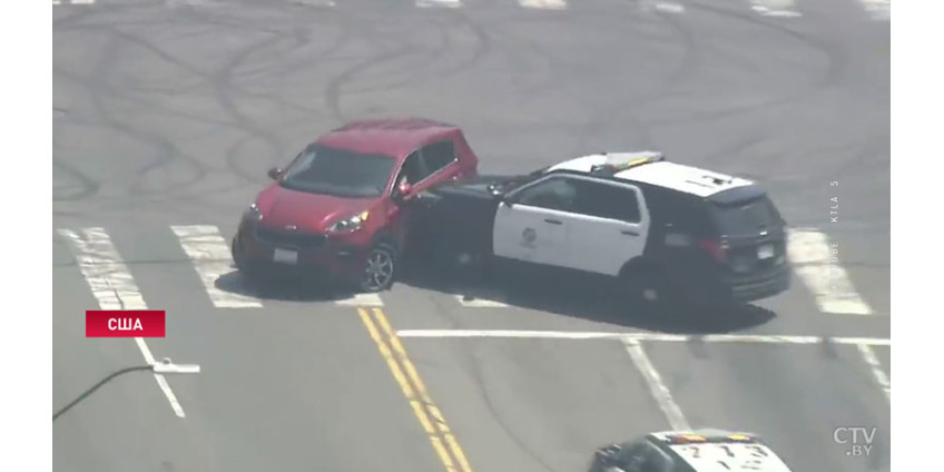 На улицах Лос-Анджелеса разыгралась киношная погоня