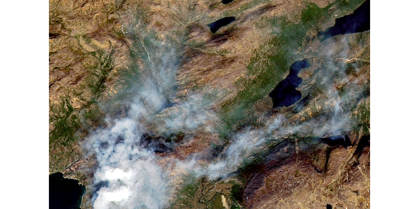 Аномальное тепло в Арктике: полыхает растительность на западе Гренландии