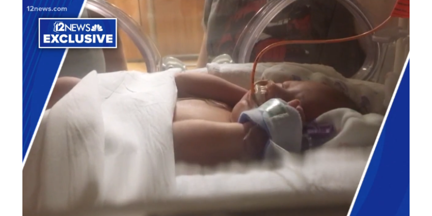 Женщина из Финикса узнала, что беременна, когда начались роды