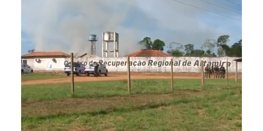 57 заключенных погибли во время бунта в бразильской тюрьме