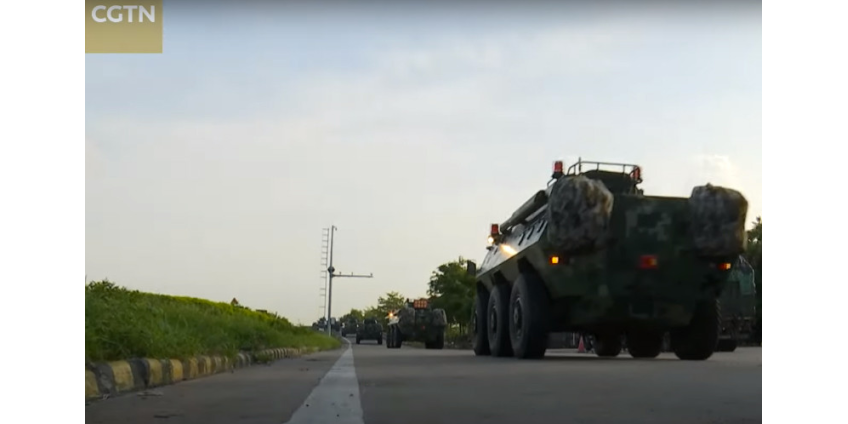 Разведка США докладывает, что Китай стягивает войска к Гонконгу