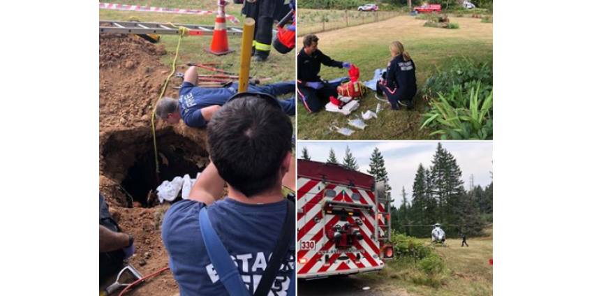 Американка выжила, 3 дня пролежав в нечистотах в выгребной яме