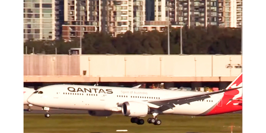 Авиакомпания Qantas совершила 19-часовой беспосадочный перелет из Нью-Йорка в Сидней