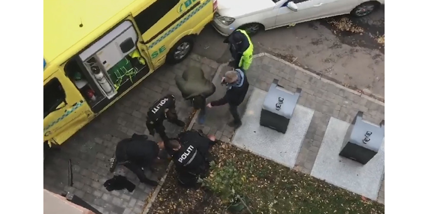 Вооруженный мужчина угнал в Осло автомобиль "скорой помощи" и совершил наезд на людей