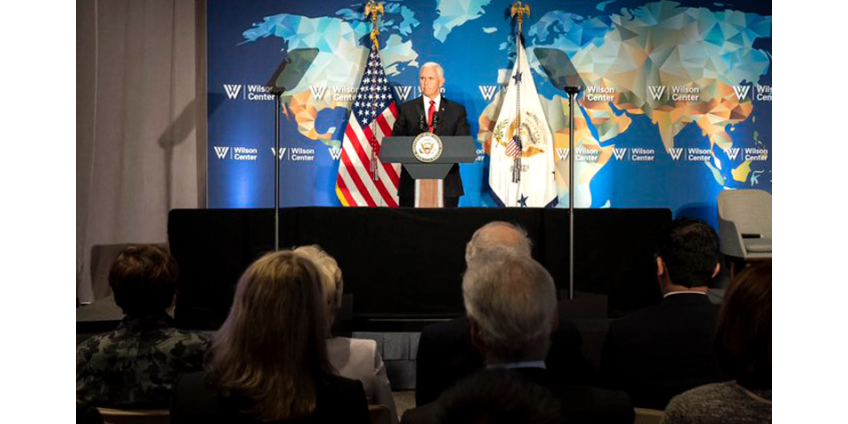 США не стремятся сдерживать развитие КНР, но хотят взаимовыгодных отношений, сказал вице-президент Майкл Пенс