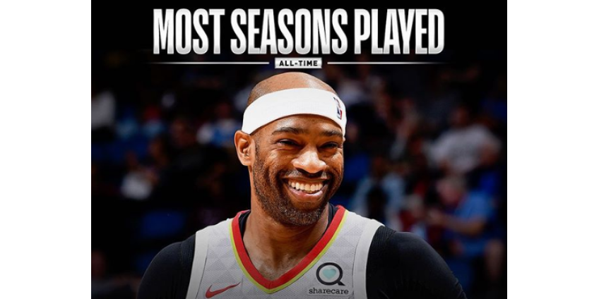Винс Картер установил абсолютный рекорд НБА по числу проведенных в лиге сезонов