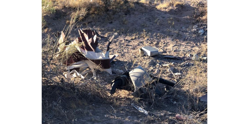 Коронер округа Кларк: опознан пассажир, погибший при крушении вертолета Red Rock