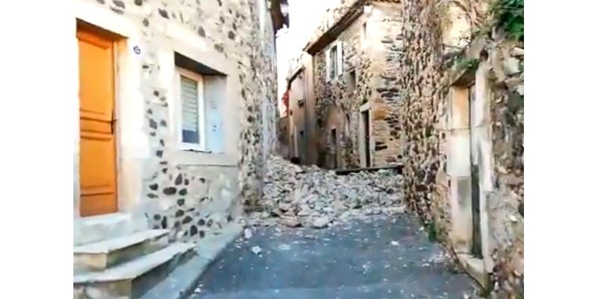 В южной части Франции произошло сильное землетрясение: есть пострадавшие