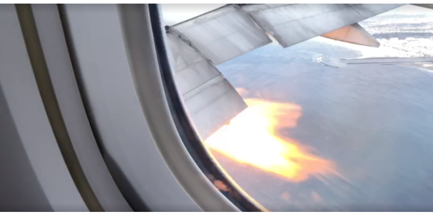 Пассажирский самолет, вылетевший из Лос-Анджелеса, экстренно приземлился из-за воспламенения