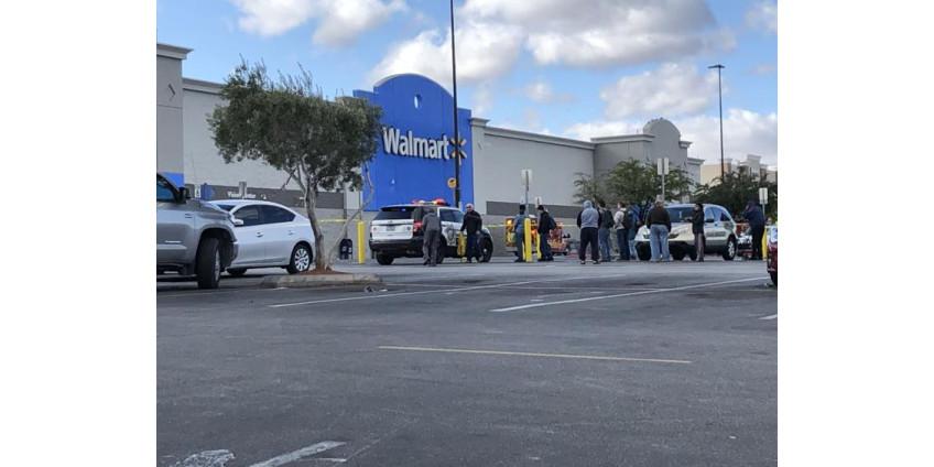 Из точки Walmart в Лас-Вегасе были эвакуированы люди
