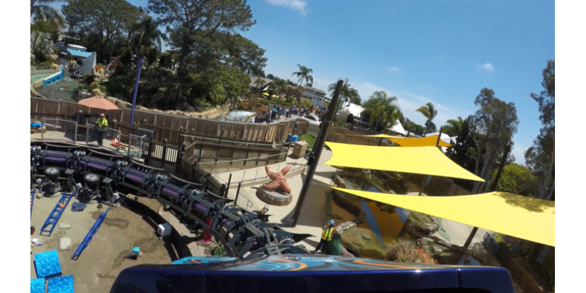 В Сан-Диего более 30 человек застряли на горках в SeaWorld, инцидент завершился без жертв