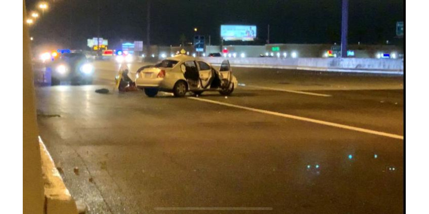 Опознан мужчина, погибший в автокатастрофе на 95-м шоссе Лейк-МИД в Лас-Вегасе