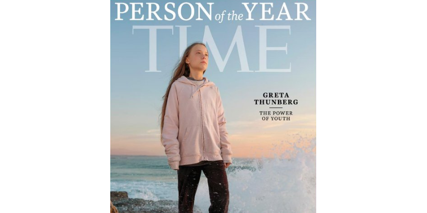 Человеком года по версии Time стала 16-летняя экоактивистка Грета Тунберг