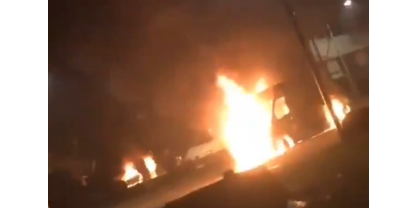 В Страсбурге в новогоднюю ночь сожжено 220 автомобилей