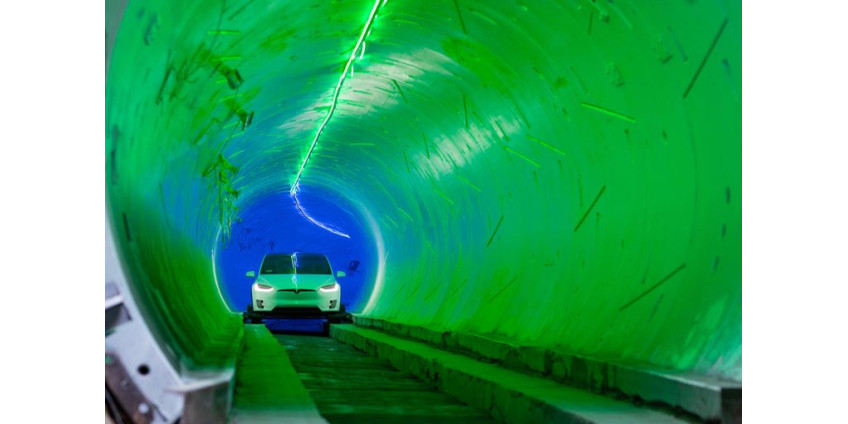 По словам Илона Маска, туннель под Лас-Вегасом будет готов уже в 2020 году