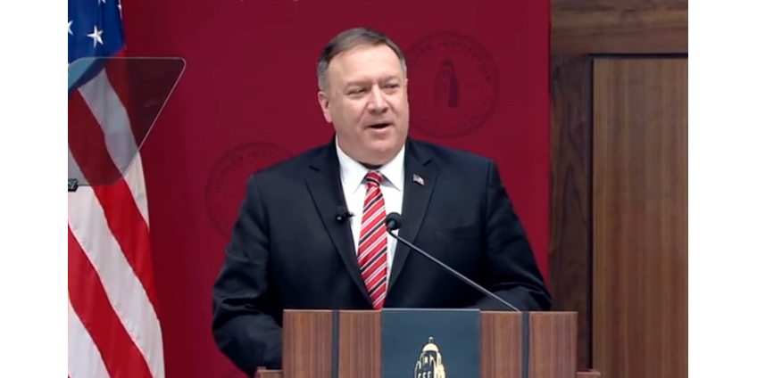 Госсекретарь США Майкл Помпео сравнил убитого генерала Сулеймани с террористом Усамой бен Ладеном