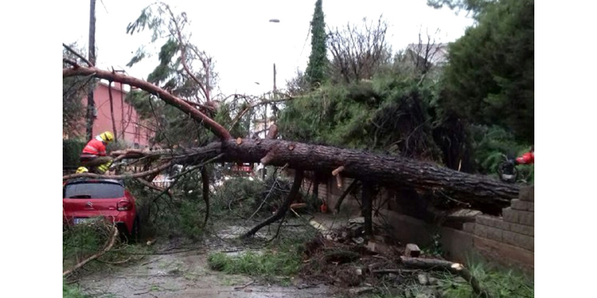 Шторм "Глория" обрушил на Испанию огромные волны, проливные дожди и снегопады