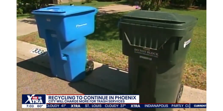 Финикс увеличит плату за мусор впервые за десятилетие
