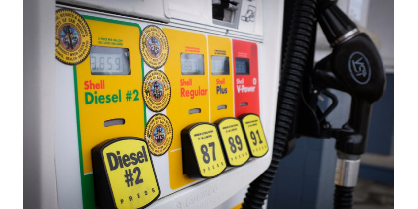 Цены на бензин в Лос-Анджелесе растут четвертый день подряд