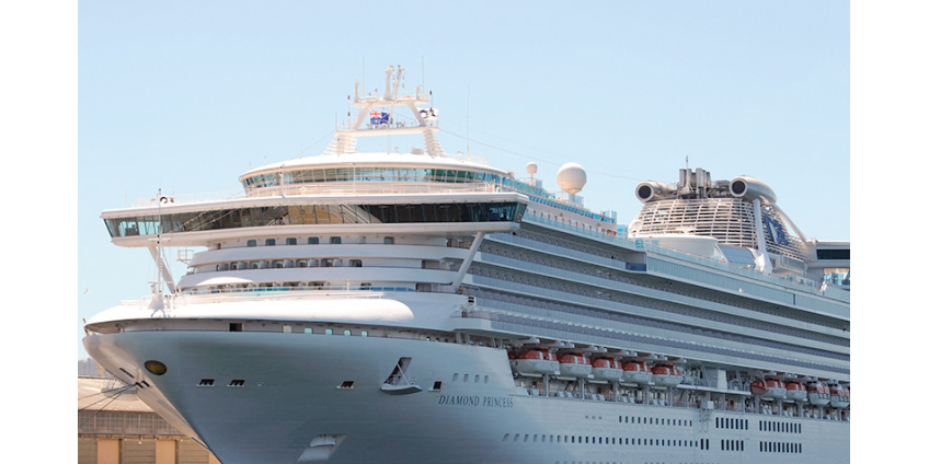 На судне Diamond Princess коронавирус выявлен у 355 человек