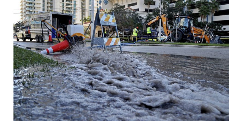 Миллионы галлонов токсичных нечистот отравляют питьевую воду Форт-Лодердейла во Флориде