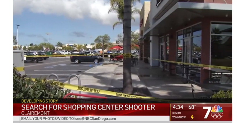Полиция Сан-Диего расследует стрельбу в торговом центре в Клермонте