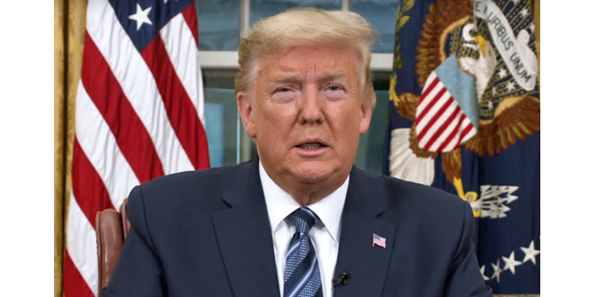 Дональд Трамп объявил месячный запрет на въезд в США из Европы