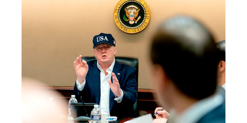 Тест Трампа на коронавирус дал отрицательный результат