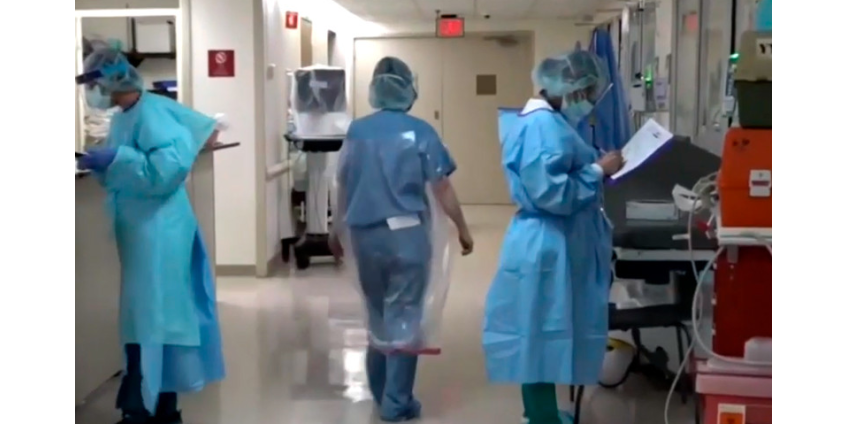 В штате Нью-Йорк за сутки скончалось рекордное количество больных с коронавирусом