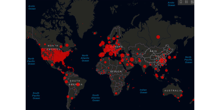 Число умерших от коронавируса в мире превысило 125 тыс. человек