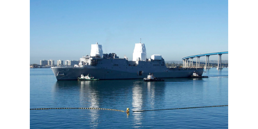 У 18 моряков на борту ракетного эсминца США USS Kidd обнаружили COVID-19 У 18 моряков на борту ракетного эсминца США USS Kidd обнаружили COVID-19