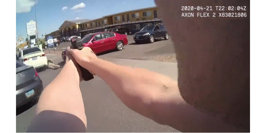 Полиция Лас-Вегаса опубликовала материалы об обстоятельствах смерти угонщика