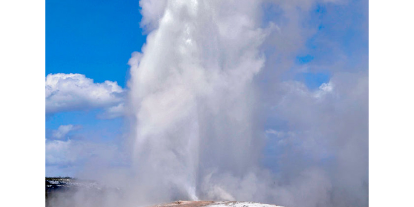 В закрытом на карантин Йеллоустоне нарушительница получила ожоги у гейзера и удирала от рейнджеров 80 км
